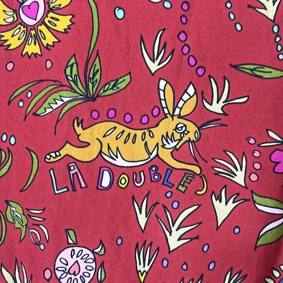 La Double J Bambi Dress in Babe Bordeaux Size Small - Picture 10 of 13